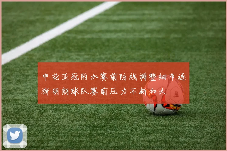 申花亚冠附加赛前防线调整细节逐渐明朗球队赛前压力不断加大